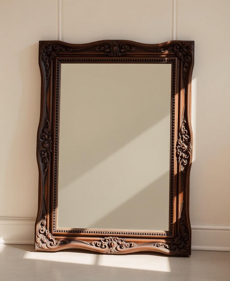 Carved Wall Mirror