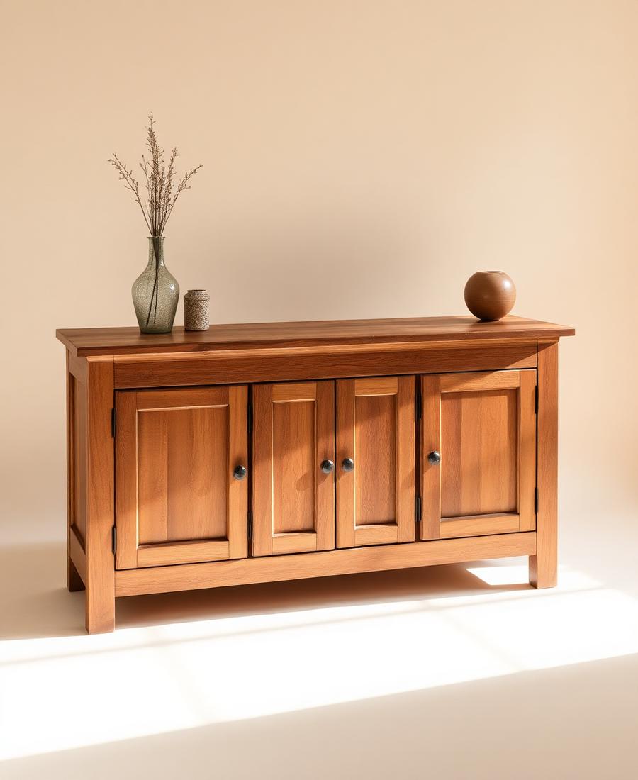 Solid Oak Sideboard